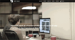 Desktop Screenshot of eastagile.com